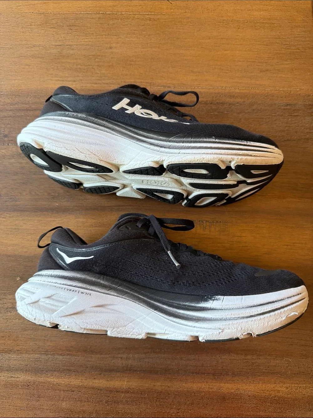 Hoka One Men's Bondi Black Running Shoe